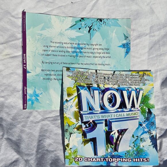 Now That's What I Call Music Vol 17 **ART ONLY, NO DISC** - Picture 1 of 5